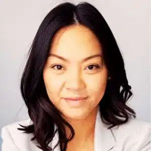 Professional headshot of a confident woman after participating in Madisen's executive coaching program.